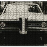 Cakapuzzle Pontiac Otomobil Siyah Beyaz Fotoğraf Mdf 500 Parça Puzzle