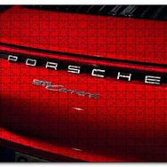 Cakapuzzle Porsche 911 Carrera Arka Yakın Plan Mdf 1000 Parça Puzzle