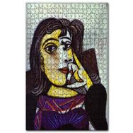 Cakapuzzle Portrait Of Dora Maar 1937 By Pablo Picasso Ahşap 255 Parça Puzzle