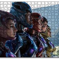 Cakapuzzle Power Rangers Hepsi Bir Arada Mdf 120 Parça Puzzle