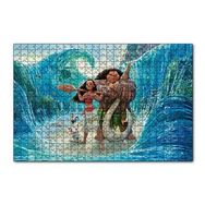 Cakapuzzle Prenses Moana Vaiana ve Dalgalar 120 Parça Ahşap Puzzle