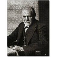 Cakapuzzle Psikanalizin Mucidi Sigmund Freud Ahşap 1000 Parça Puzzle