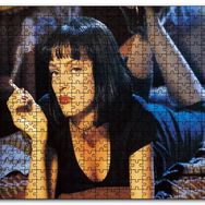 Cakapuzzle Pulp Fiction Ucuz Roman 1994 Görseli Mdf 1000 Parça Puzzle