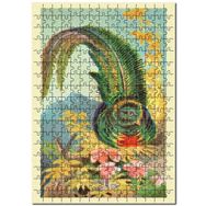 Cakapuzzle Quezal Kuş Görseli Mdf 120 Parça Puzzle