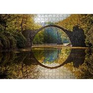 Cakapuzzle Rakotz Köprüsü Görseli 120 Parça Ahşap Puzzle