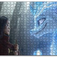 Cakapuzzle Raya ve Son Ejderha 2021 Görseli Mdf 120 Parça Puzzle