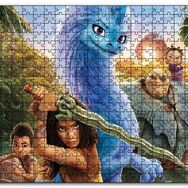 Cakapuzzle Raya ve Son Ejderha Savunmada Görseli Mdf 1000 Parça Puzzle