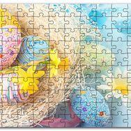 Cakapuzzle Rengarenk Boyalı Süslü Sürpriz Yumurtalar Mdf 1000 Parça Puzzle