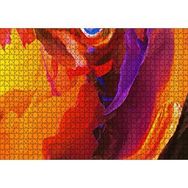 Cakapuzzle Renkli Fırça Darbeleri 120 Parça Ahşap Puzzle