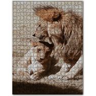 Cakapuzzle Romantik Aslan Çift 255 Parça Puzzle