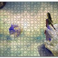 Cakapuzzle Rüyadaki Kadın Fantastik Ahşap 255 Parça Puzzle