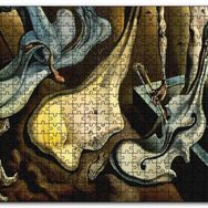 Cakapuzzle Salvador Dali Akşam Örümceği Göreli Mdf 120 Parça Puzzle
