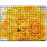 Cakapuzzle Sarı Gül Destesi Görseli 255 Parça Puzzle