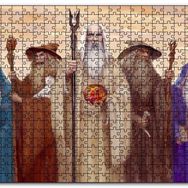 Cakapuzzle Saruman ve Kötü Büyücüler Mdf 500 Parça Puzzle