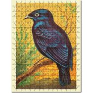 Cakapuzzle Saten Bower Kuş Görseli Mdf 1000 Parça Puzzle