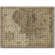 Cakapuzzle Sauron Gözünde Orta Dünya Haritası Mordor Mdf 500 Parça Puzzle