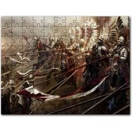 Cakapuzzle Savaş Meydanı Polonyalı Kanatlı Hafif Süvari Mdf 1000 Parça Puzzle
