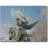 Cakapuzzle Savaş Şovalye At Görseli Mdf 1000 Parça Puzzle