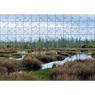 Cakapuzzle Sazlıklar ve Su Kenarında Otlar Mdf 120 Parça Puzzle