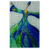 Cakapuzzle Semazen Ebruli Görsel Ahşap 1000 Parça Puzzle