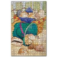 Cakapuzzle Sepette Deniz Kabukları Görseli Ahşap 255 Parça Puzzle