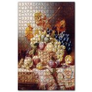 Cakapuzzle Sepette Taze Meyveler ve Yapraklar Ahşap 255 Parça Puzzle