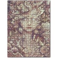 Cakapuzzle Sepya Deniz Canlıları Arasında Mistik Kadın Ahşap 500 Parça Puzzle