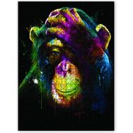 Cakapuzzle Sevimli Maymun Boyama 255 Parça Puzzle