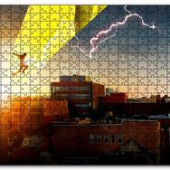 Cakapuzzle Shazam Atlayış Görseli Mdf 120 Parça Puzzle
