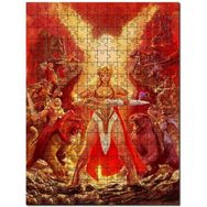 Cakapuzzle She Ra Savaşçı Prenses He Man Mdf 255 Parça Puzzle