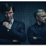 Cakapuzzle Sherlock Holmes ve Dr Watson Mdf 1000 Parça Puzzle