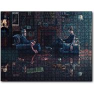Cakapuzzle Sherlock ve Dr.watson Baker Street Görseli 255 Parça Puzzle