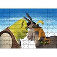 Cakapuzzle Shrek Sonsuza Kadar Shrek Eşek Shrek 120 Parça Ahşap Puzzle