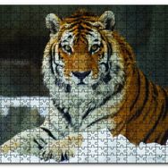 Cakapuzzle Sibirya Kaplanı Mdf 120 Parça Puzzle
