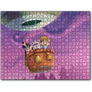 Cakapuzzle Sıcak Hava Balonunda Çocuklar ve Rakun Mdf 120 Parça Puzzle