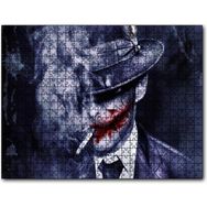 Cakapuzzle Sigara İçen Joker ve Dumanlar Mdf 120 Parça Puzzle