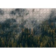 Cakapuzzle Sık Ormanı Yutan Sis 120 Parça Ahşap Puzzle