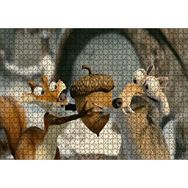 Cakapuzzle Sincap Scrat İle Fındık Toplamaca Görseli 120 Parça Ahşap Puzzle