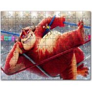 Cakapuzzle Sirkte İpler Üzerindeki Sevimli Canavar Mdf 1000 Parça Puzzle