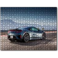 Cakapuzzle Siyah Acura Nsx Arka Görünüş Mdf 120 Parça Puzzle