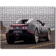 Cakapuzzle Siyah Bugatti Veyron ve Deniz Mdf 1000 Parça Puzzle