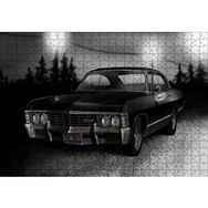 Cakapuzzle Siyah Klasik Chevrolet 500 Parça Puzzle