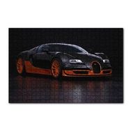 Cakapuzzle Siyah Turuncu Bugatti 120 Parça Puzzle