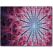 Cakapuzzle Siyah ve Gri Mandala Desen Görseli 120 Parça Puzzle