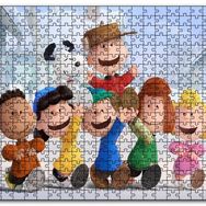 Cakapuzzle Snoopy Tüm Karakterler Mdf 1000 Parça Puzzle