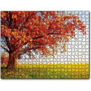 Cakapuzzle Sonbahar Renklerinde İhtiyar Ağaç Mdf 120 Parça Puzzle