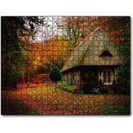 Cakapuzzle Sonbaharda Bordo Ev 1000 Parça Puzzle