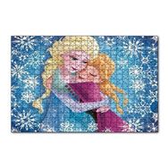Cakapuzzle Sonsuza Kadar Elsa Ve Anna Kız Kardeşler Görseli 120 Parça Ahşap Puzzle