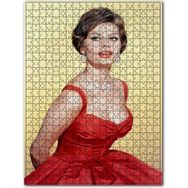 Cakapuzzle Sophia Loren Kırmızı Elbiseli 120 Parça Puzzle