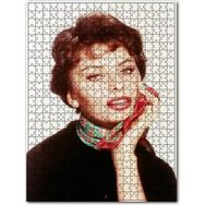 Cakapuzzle Sophia Loren Rengli Görsel 120 Parça Mdf Puzzle